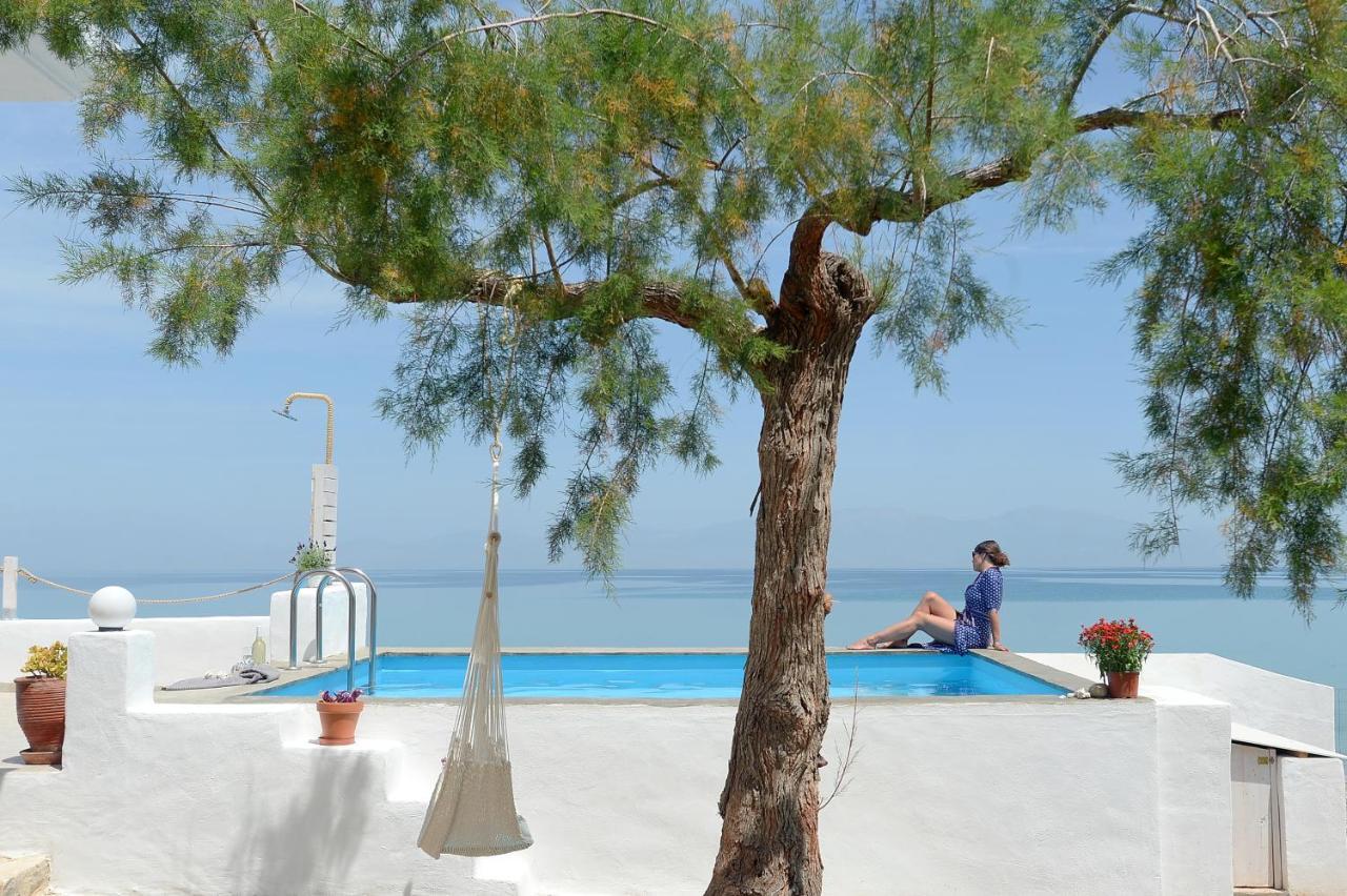 Antorina Beachfront Villas With Private Pools Kamari  Zewnętrze zdjęcie