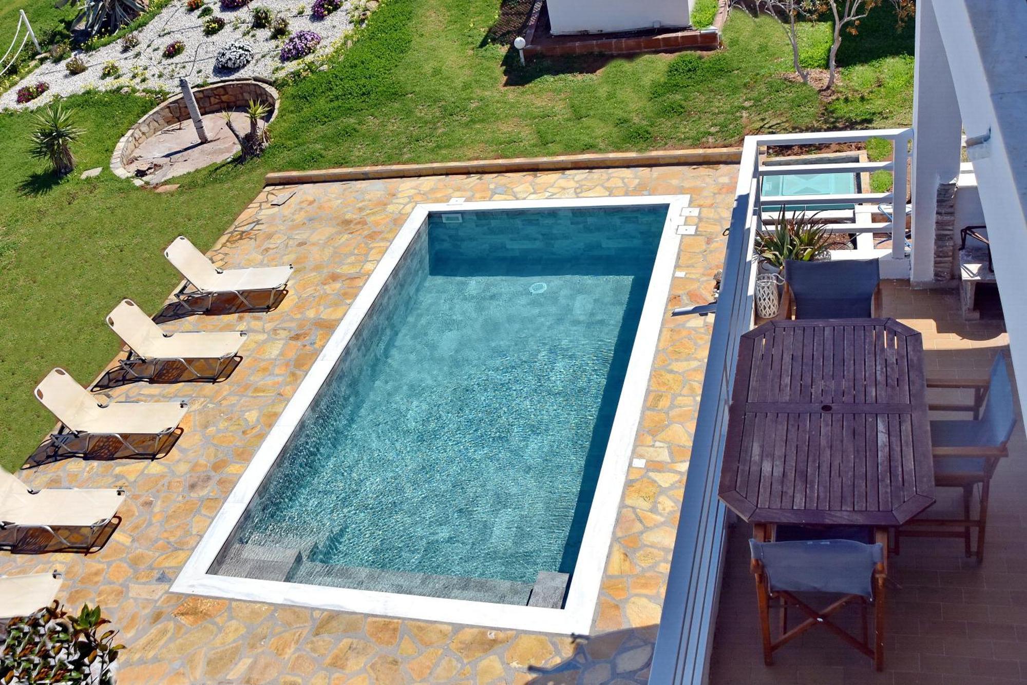 Antorina Beachfront Villas With Private Pools Kamari  Zewnętrze zdjęcie
